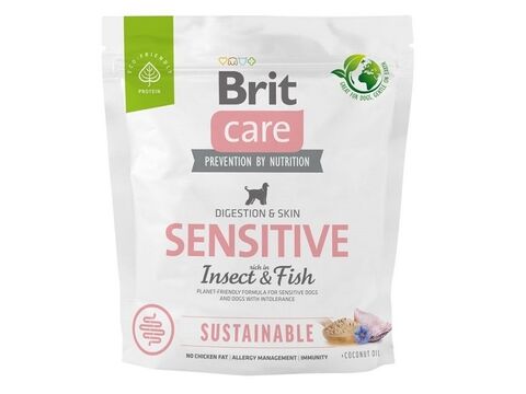 Brit Care Dog Sustainable Sensitive 1 kg insect + fish