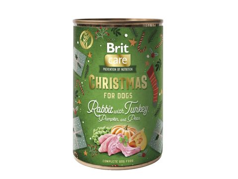 Brit Care Dog Christmas can Rabbit, 400 g
