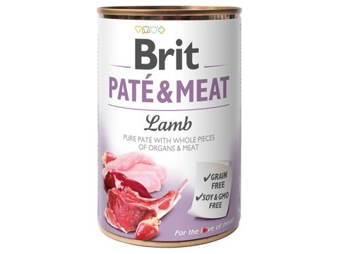 Brit Paté & Meat Lamb 400 g grain free 