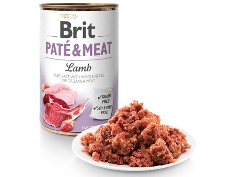Brit Paté & Meat Lamb 400 g grain free  3.122