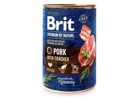 Brit premium by Nature Pork with Trachea 400 g   