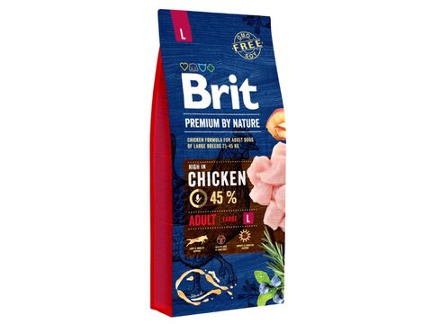 Brit Premium by Nature Adult L 15 kg 13.600