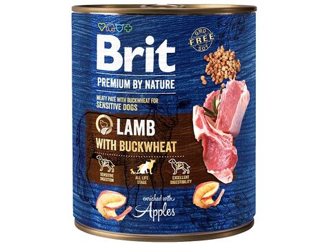 Brit premium by Nature Lamb with Buckwheat 800 g   3.185