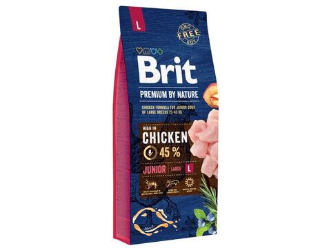 Brit Premium by Nature Junior L 15 kg   