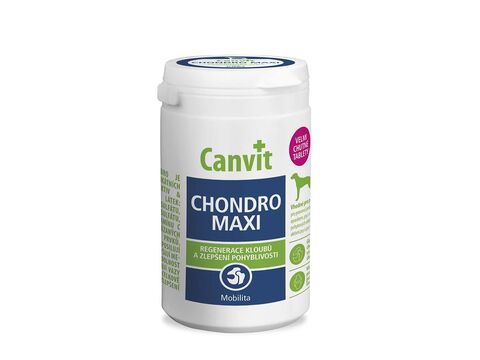 Canvit Chondro MAXI ochucené 230 g / 76 tbl. SLEVA