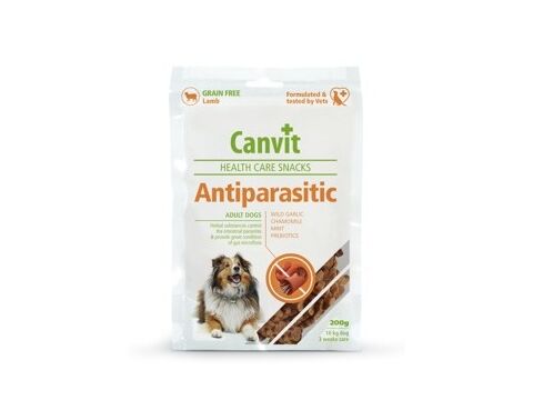 Canvit Grain Free Anti-Parasitic 200 g jehněčí, péče o střevní mikrofloru