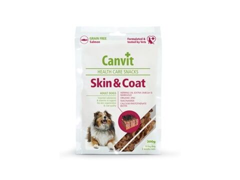 Canvit Grain Free Skin+Coat 200 g salmon , péče o srst 