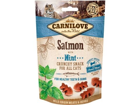 Carnilove Cat Crunchy Snack Salmon & Mint 50g  16.644