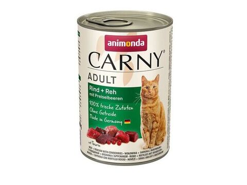 Animonda carny cat hovězí, srnec a brusinky 400 g