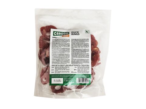 CARODO Kachní kroužky 500 g