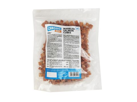 CARODO Kousky z mramorovaného lososa 500 g