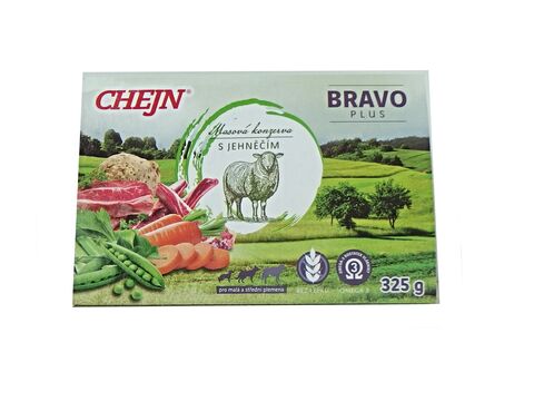 CHEJN - Bravo Plus 325 g vanička jehněčí