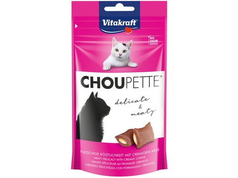 Vitakraft Choupette sýr 40 g+dárek Vitakraft cat Poésie Creation kuře zelenina v omáčc 