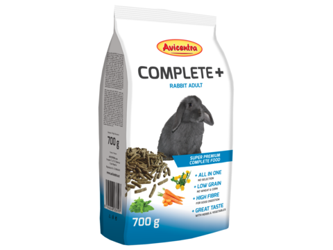 Avicentra Complete+ králík 700 g  