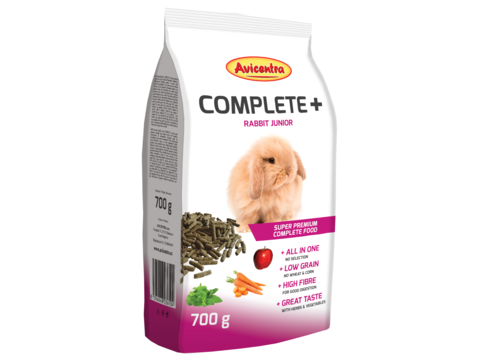 Avicentra Complete+ králík junior 700 g  