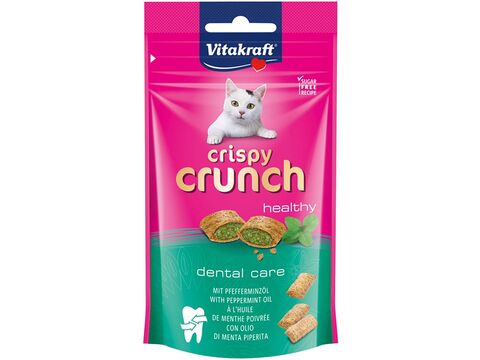 Vitakraft Crispy Crunch 60 g dental care, s mátový olejem