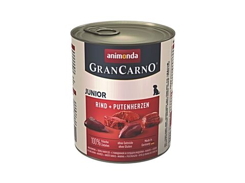 Animonda GranCarno Junior krůtí srdce 800 g