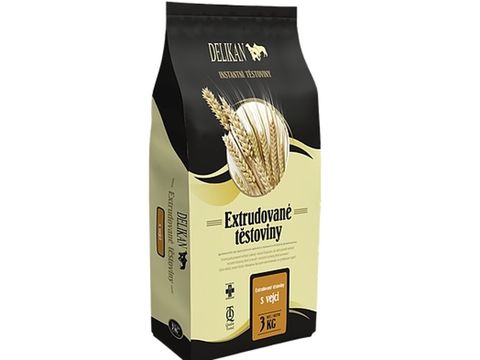 Delikan těstoviny extrudované 3kg s vejci