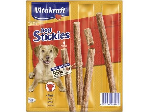 Vitakraft Dog Stickies 4 x 11 g hovězí