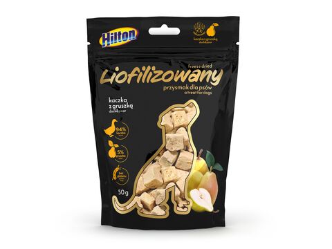 Hilton liofilizované kostičky kachní s hruškou 50 g