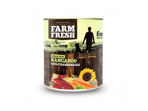 Farm Fresh Kangaroo klokaní maso s brusinkami 800 g