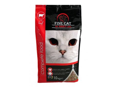 Fine cat adult 10 kg hovězí