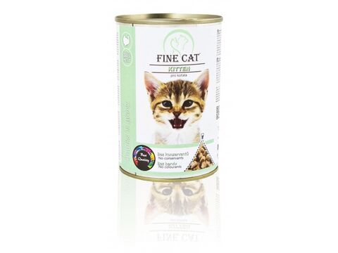 Fine cat Kitten 415 g kuřecí v omáčce 