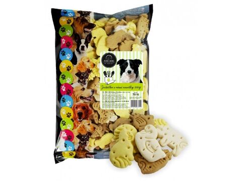 Fine Dog Bakery zvířátka vanilková mix 500 g