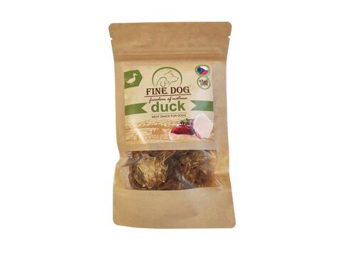 FINE DOG Fon Grain-free kachní chipsy 80g