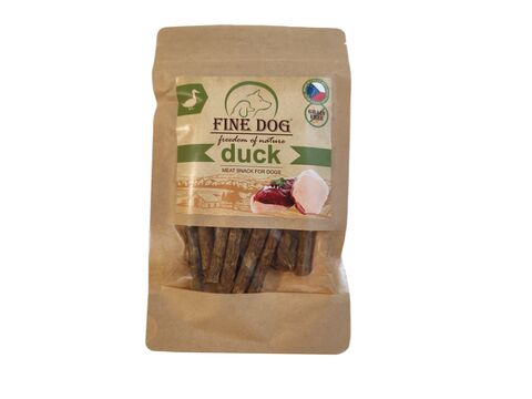 FINE DOG Fon Grain-free kachní tyčka 80g