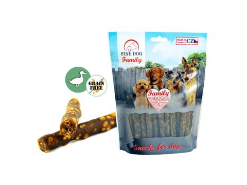 FINE DOG Family - Funkční masová tyčka kachní 150 g 