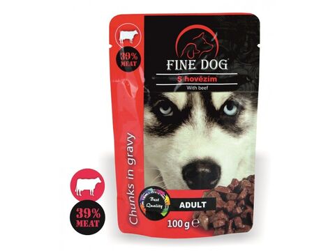 Fine dog kapsička 100 g hovězí  