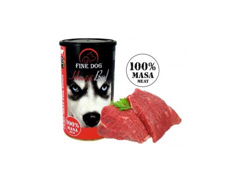 Fine dog 100% masa hovězí 1200 g 