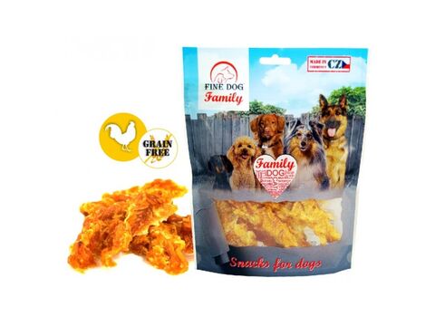 FINE DOG Family - kuřecí prsa 120g