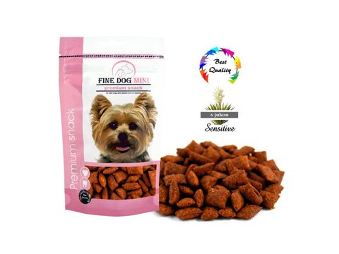 Fine Dog Mini plněné polštářky sensitive  80 g  