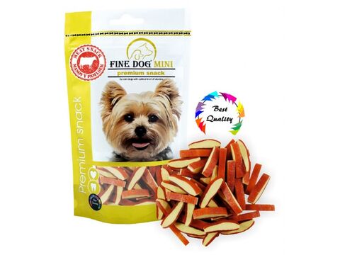 Fine Dog Mini Sendvič 80 g strips hovězí  