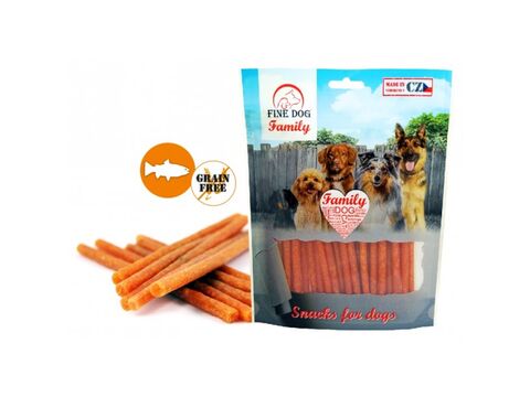 FINE DOG Family - lososová tyčka 200 g 