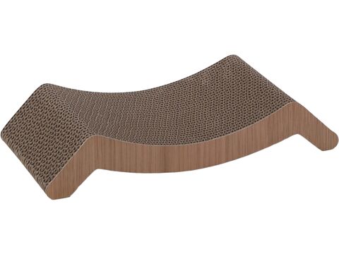 Flamingo ECO škrabadlo vlnka 44,5 x 20,5 x 8 cm s catnipem