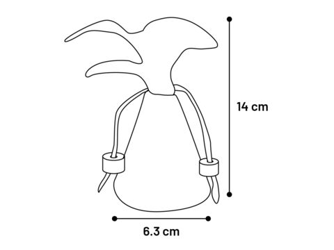 Flamingo hračka pro kočku matatabi zvonek 6,3 x 6,3 x 14 cm