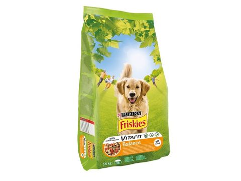 Friskies Balance DRY 15 kg kuřecí a zelenina 