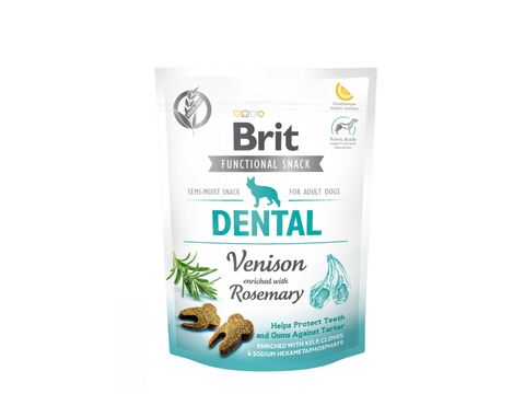 Brit Care Dog Functional Snack Dental Venison 150g 