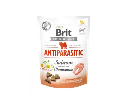 Brit Care Dog Functional Snack Antiparasit Salmon 150g