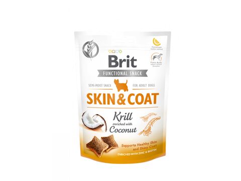 Brit Care Dog Functional Snack Skin&Coat Krill 150g