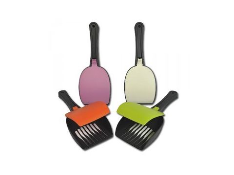 Nayeco WC lopatka s klapkou 10 x 27 cm žlutá