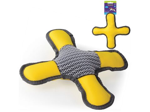 Plovoucí hračka pro psa GO SPLASH čtyřlístek 26 cm pískací