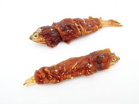 Hanny Food 100% rybičky s kachním masem 250 g