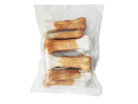 Hanny Food buvolí kost s kuřecím masem 12,5cm 500g 