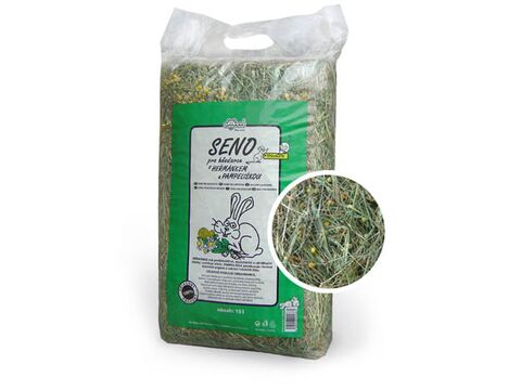 Limara seno heřmánek+pampeliška 15 l / 500 g 6 ks 