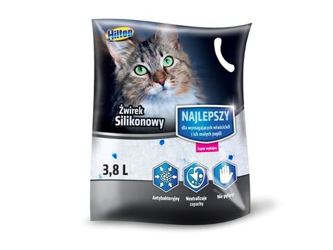 Hilton Silica cat  3,8 l, 1,6 kg