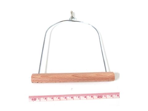 Truhlářství Zimný Houpačka dřevěná  M střední 14 x 17 cm pro malý papoušky ZV 304